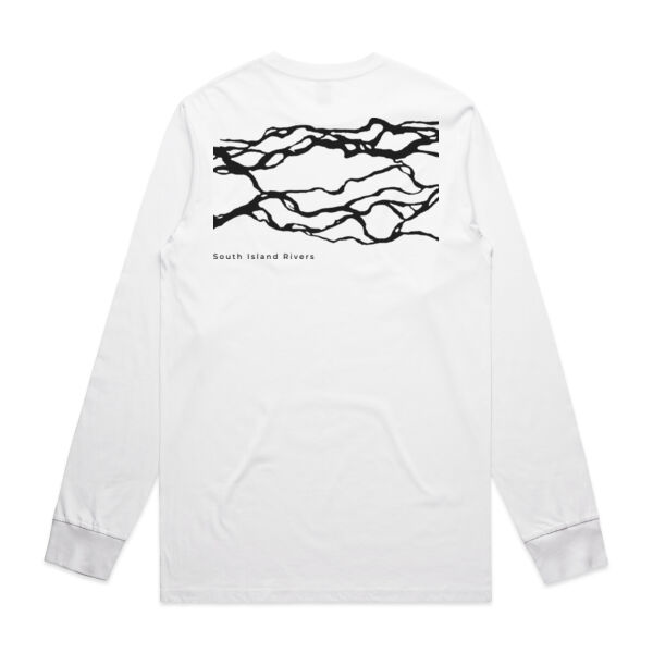 South Island Rivers - AS Colour Mens Staple Longsleeve Tee Thumbnail