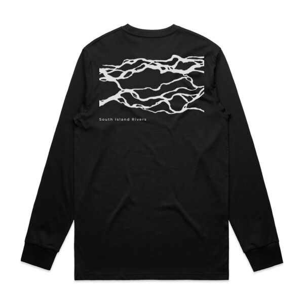South Island Rivers - AS Colour Mens Staple Longsleeve Tee Thumbnail